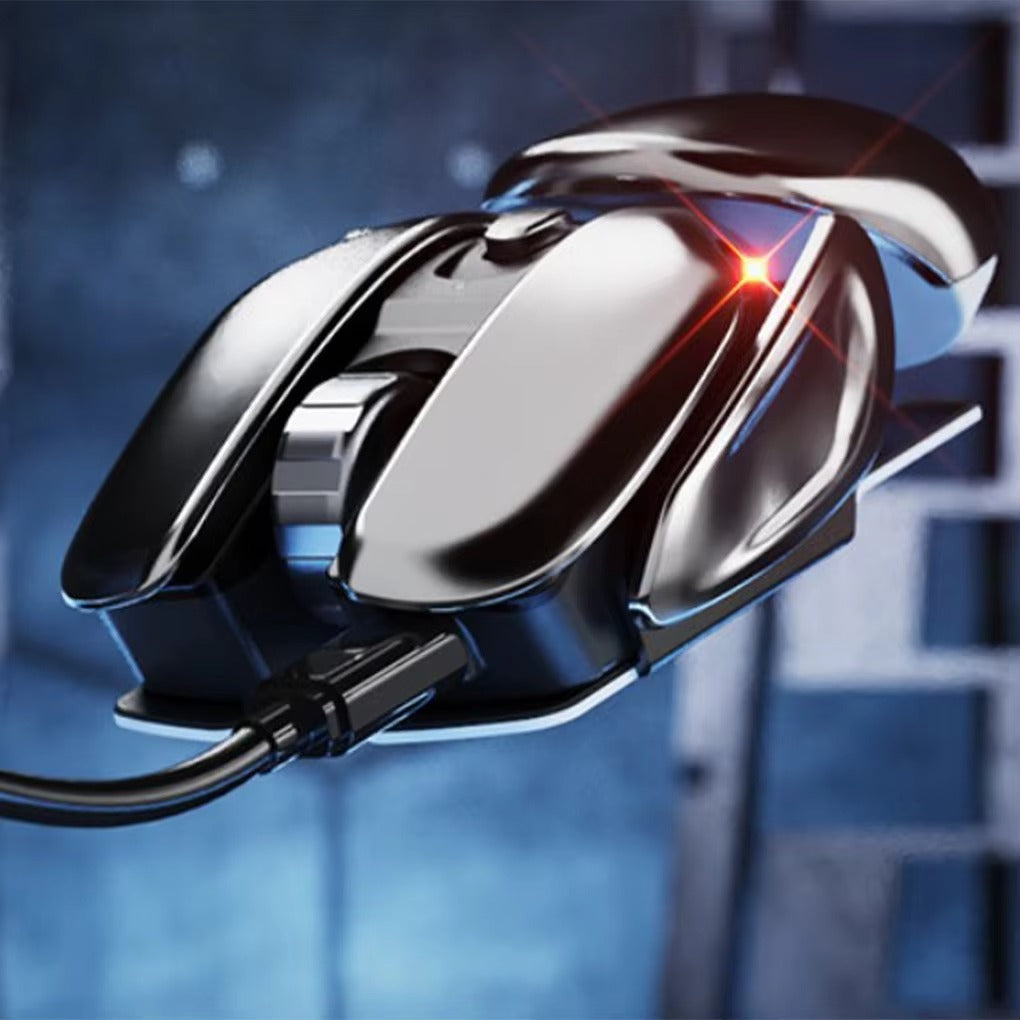 HOCO Wireless Mouse – Silent Click USB Mini Wireless Mouse for Laptop & PC